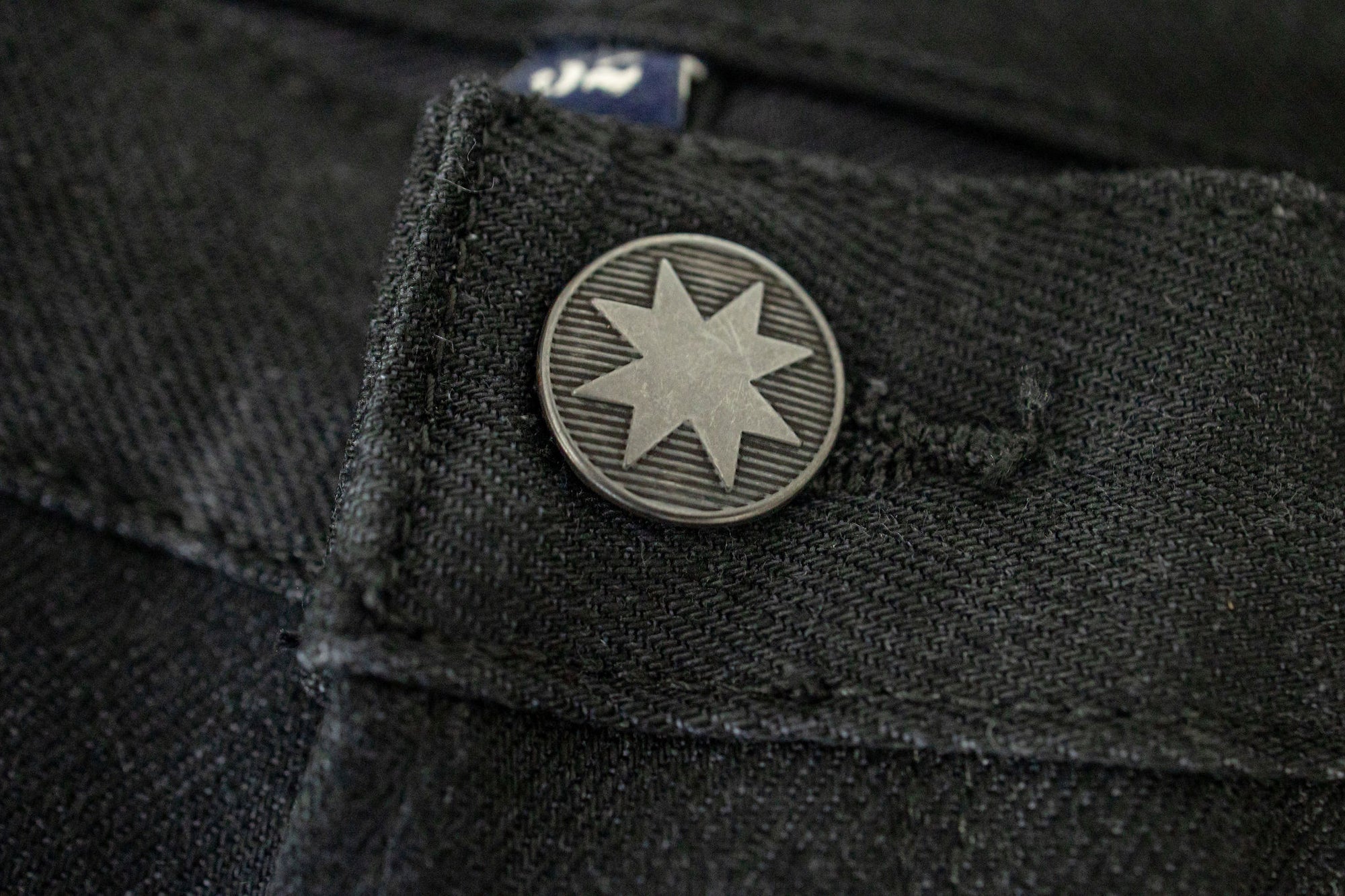 Freenote Cloth Portola Taper - 14.25oz Black Grey Denim