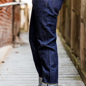 Samurai S5000VX21ozII 21oz Cho-Kiwami Selvedge Straight Fit - Model Side