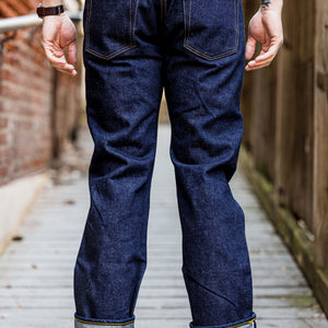 Samurai S5000VX21ozII 21oz Cho-Kiwami Selvedge Straight Fit - Model Back