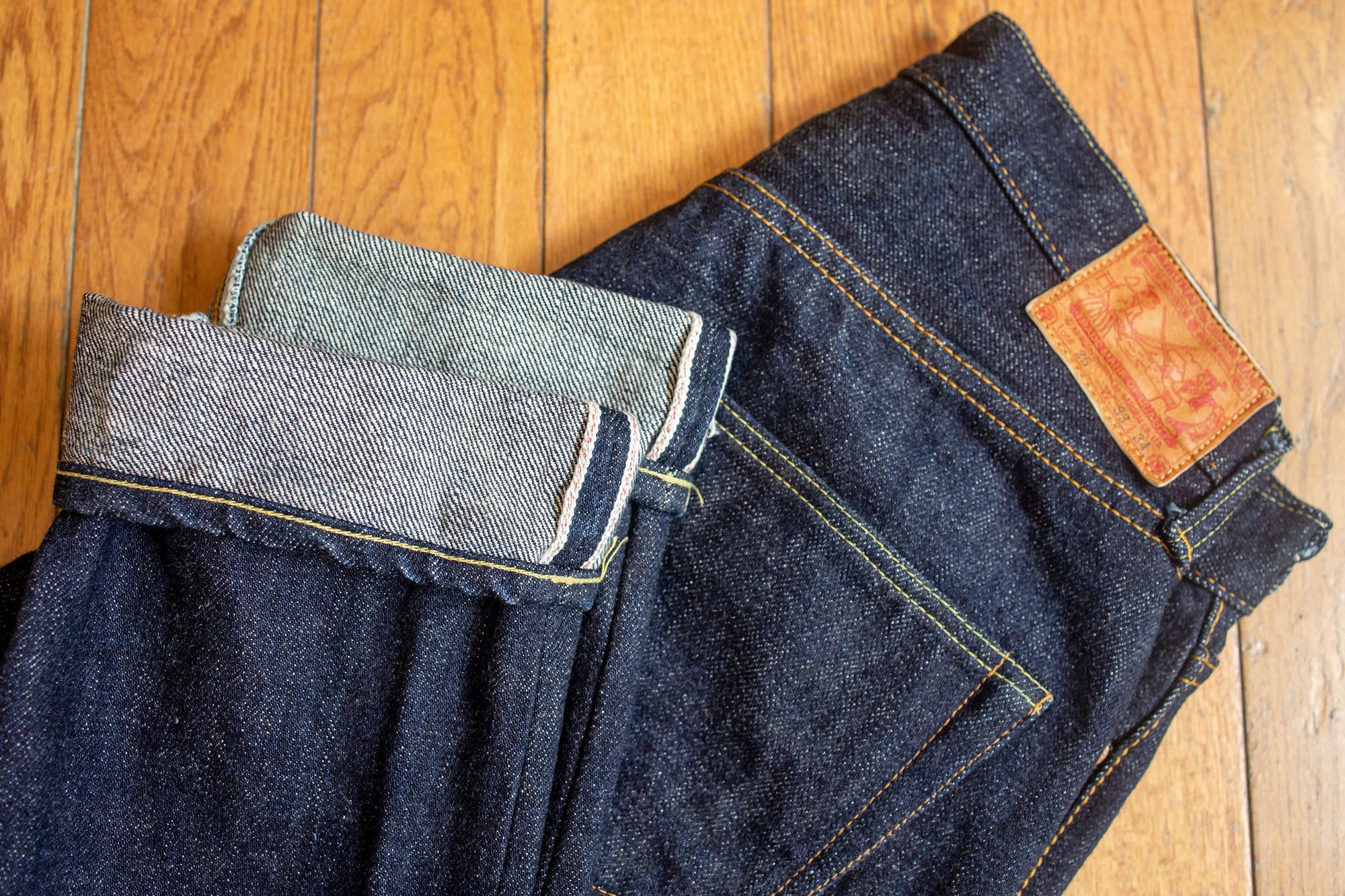 Samurai S520XX21oz 21oz Cho-Kiwami Selvedge Regular Taper - cuff detail