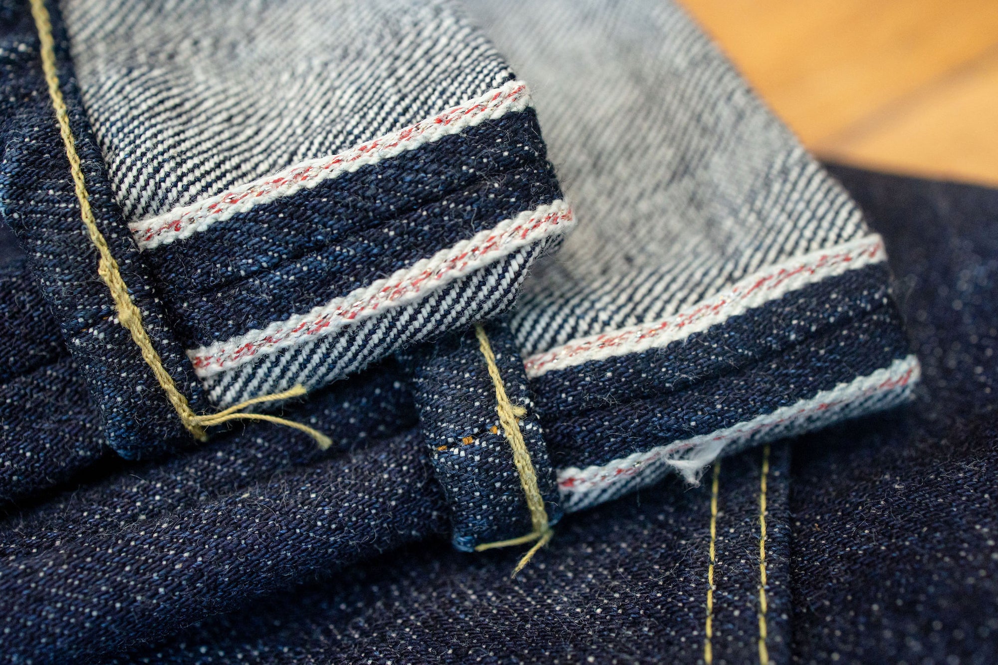 Samurai S510XX21ozII 21oz Cho-Kiwami Selvedge Regular Straight - cuff detail