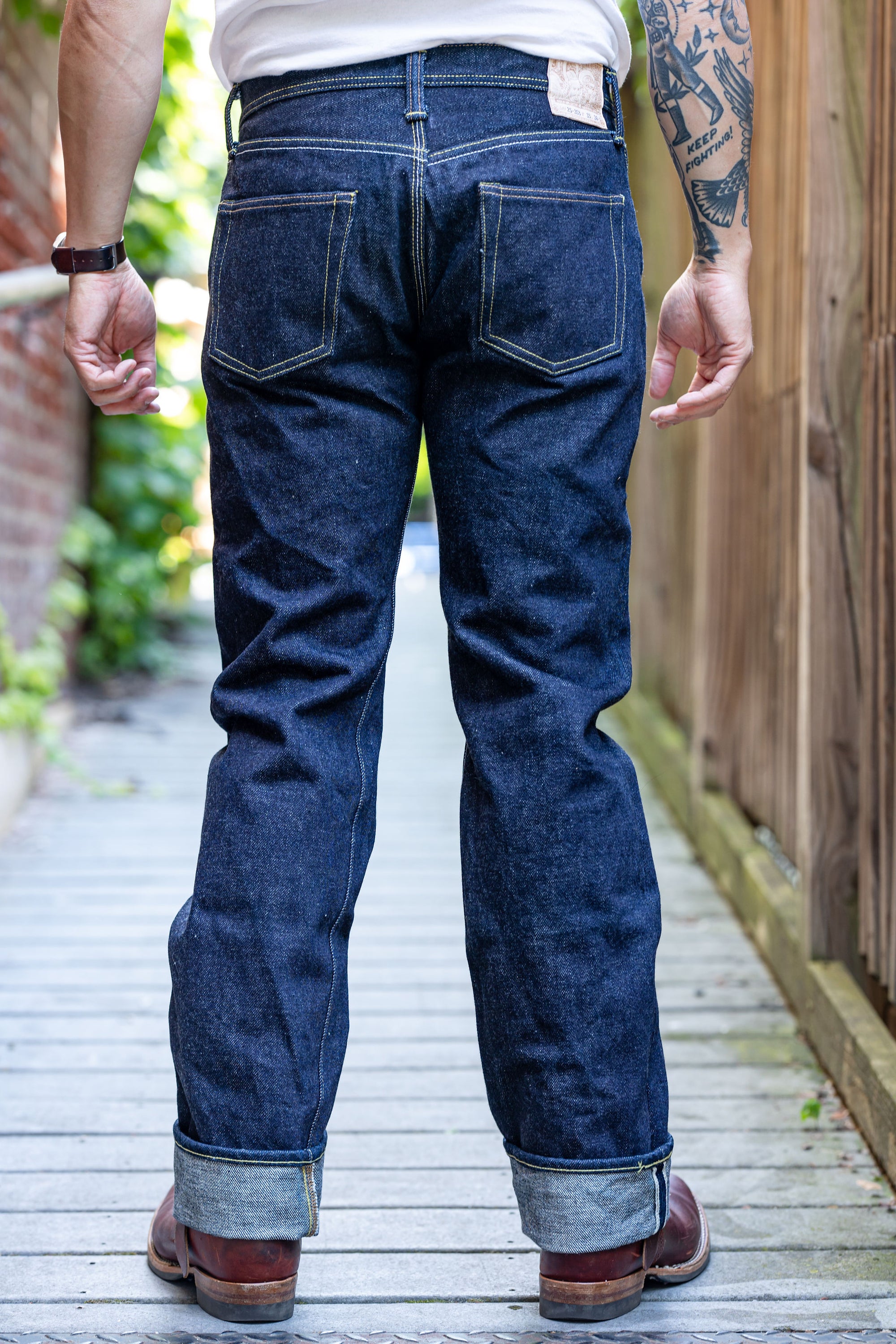 Samurai S5000VX25oz-TM 25oz Limited "Saigoku Musou" Model Straight Fit - model back