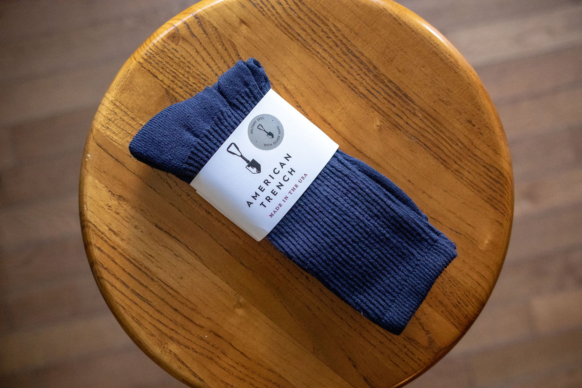 American Trench Mil-Spec Sport Socks with Silver - Franklin & Poe