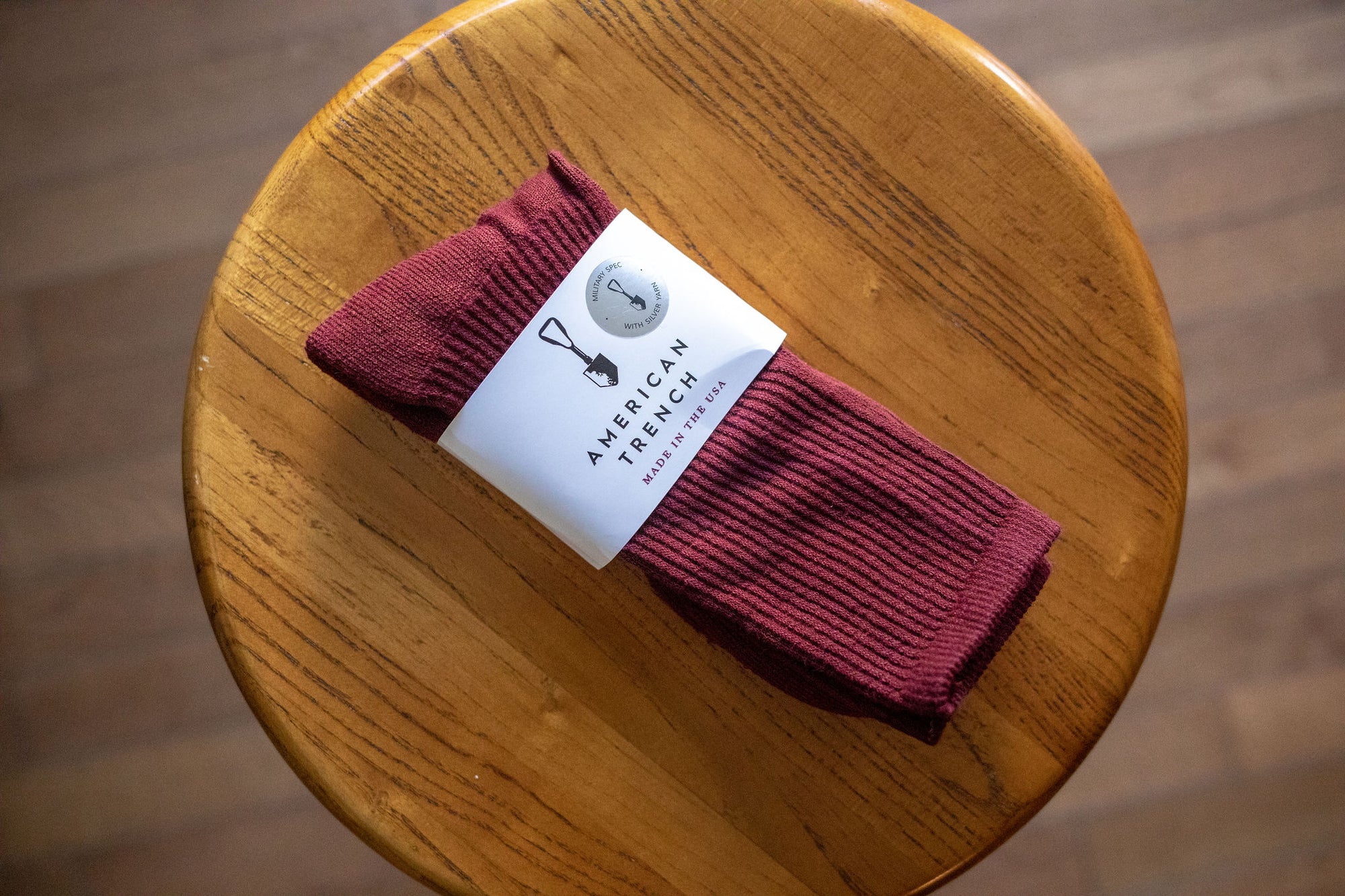 American Trench Mil-Spec Sport Socks with Silver - Franklin & Poe