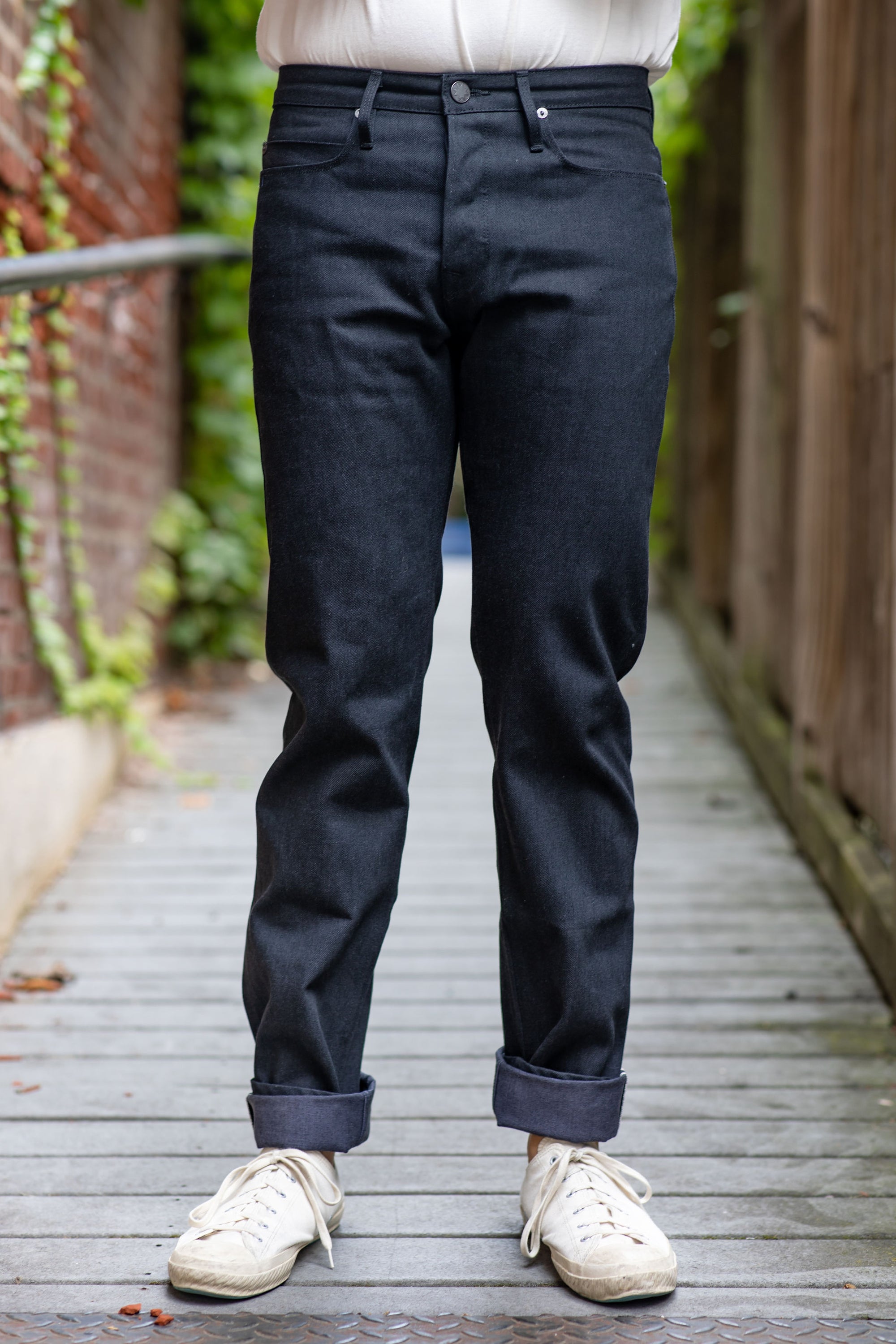Freenote Cloth Portola Taper - 14.25oz Black Grey Denim