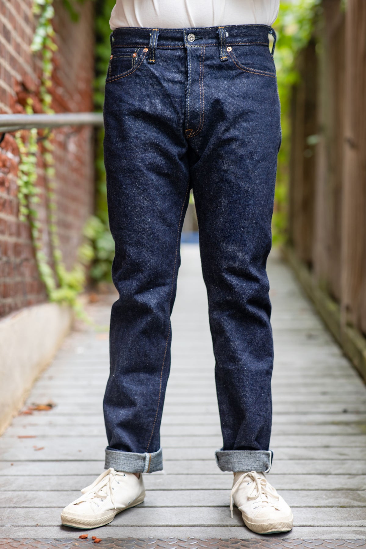 Samurai S520XX21oz 21oz Cho-Kiwami Selvedge Regular Taper - model front