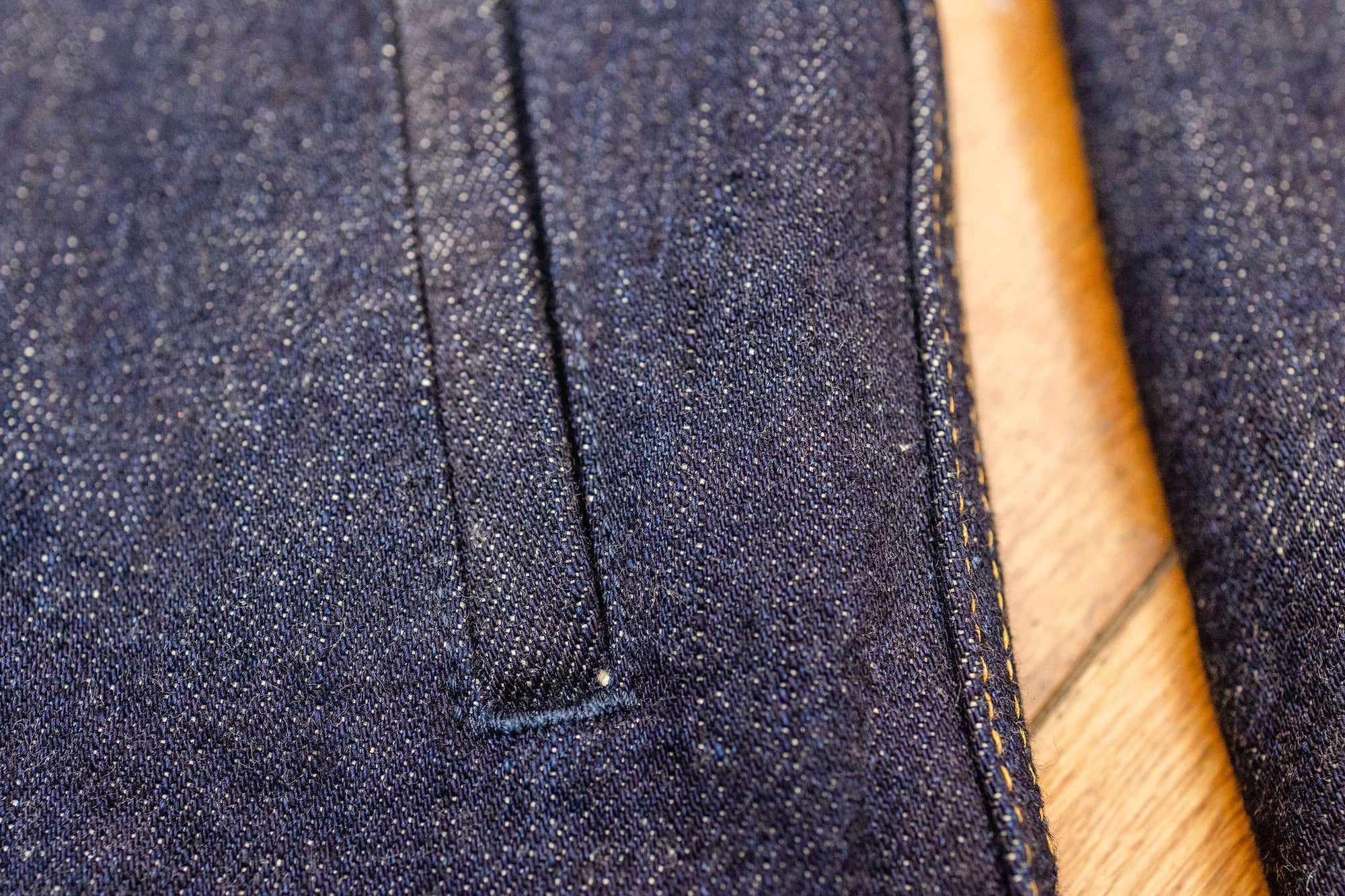 Iron Heart IHSH-292-IND 18oz Vintage Selvedge Denim CPO Shirt - Indigo