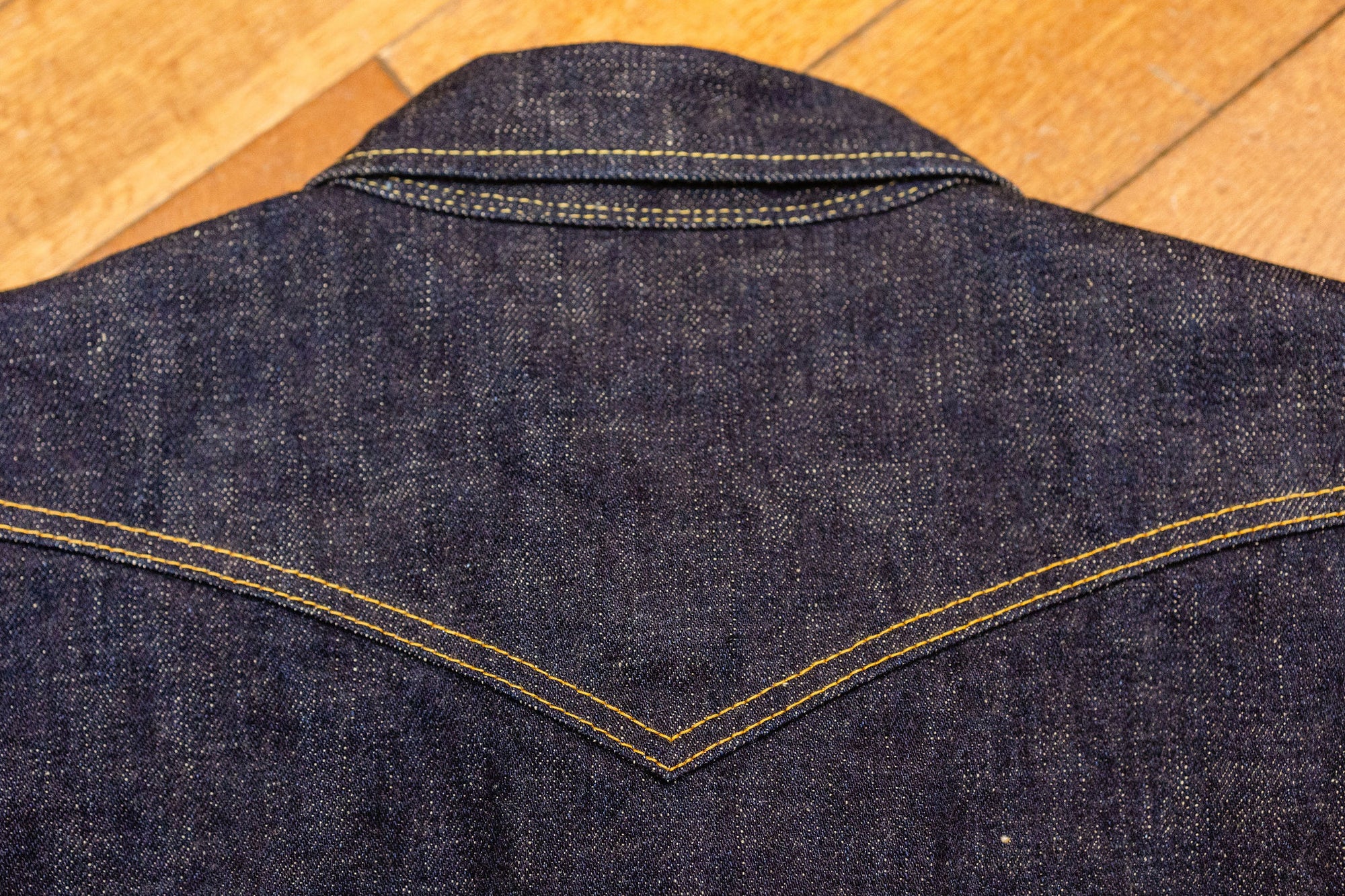 Iron Heart IHSH-292-IND 18oz Vintage Selvedge Denim CPO Shirt - Indigo