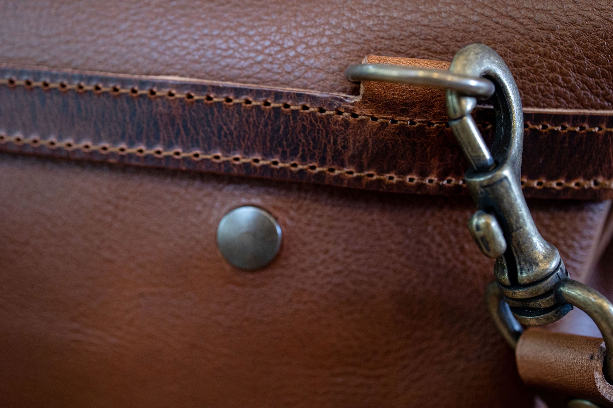 Bleu de Chauffe Postman Bag Eclair M - Cuba Libre