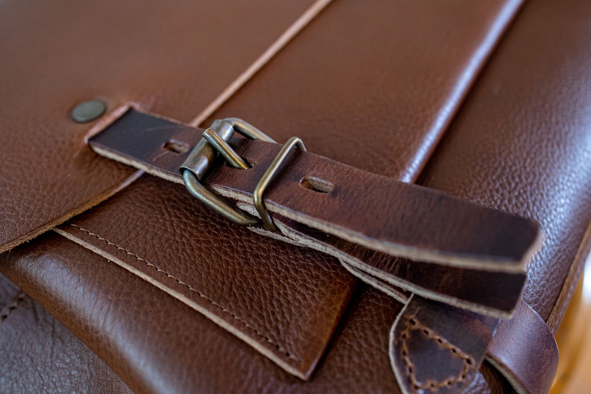 Bleu de Chauffe Postman Bag Eclair M - Cuba Libre