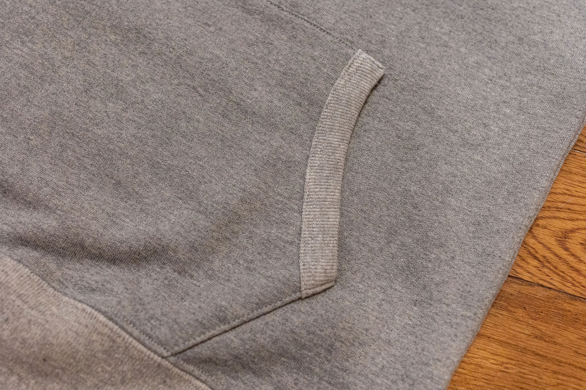 Merz b. Schwanen 382 Loopwheel Hoodie - Grey Melange