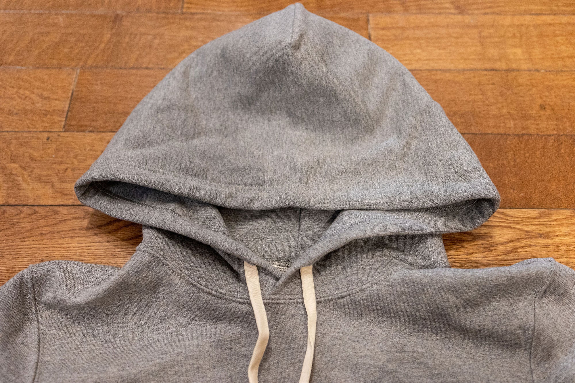 Merz b. Schwanen 382 Loopwheel Hoodie - Grey Melange