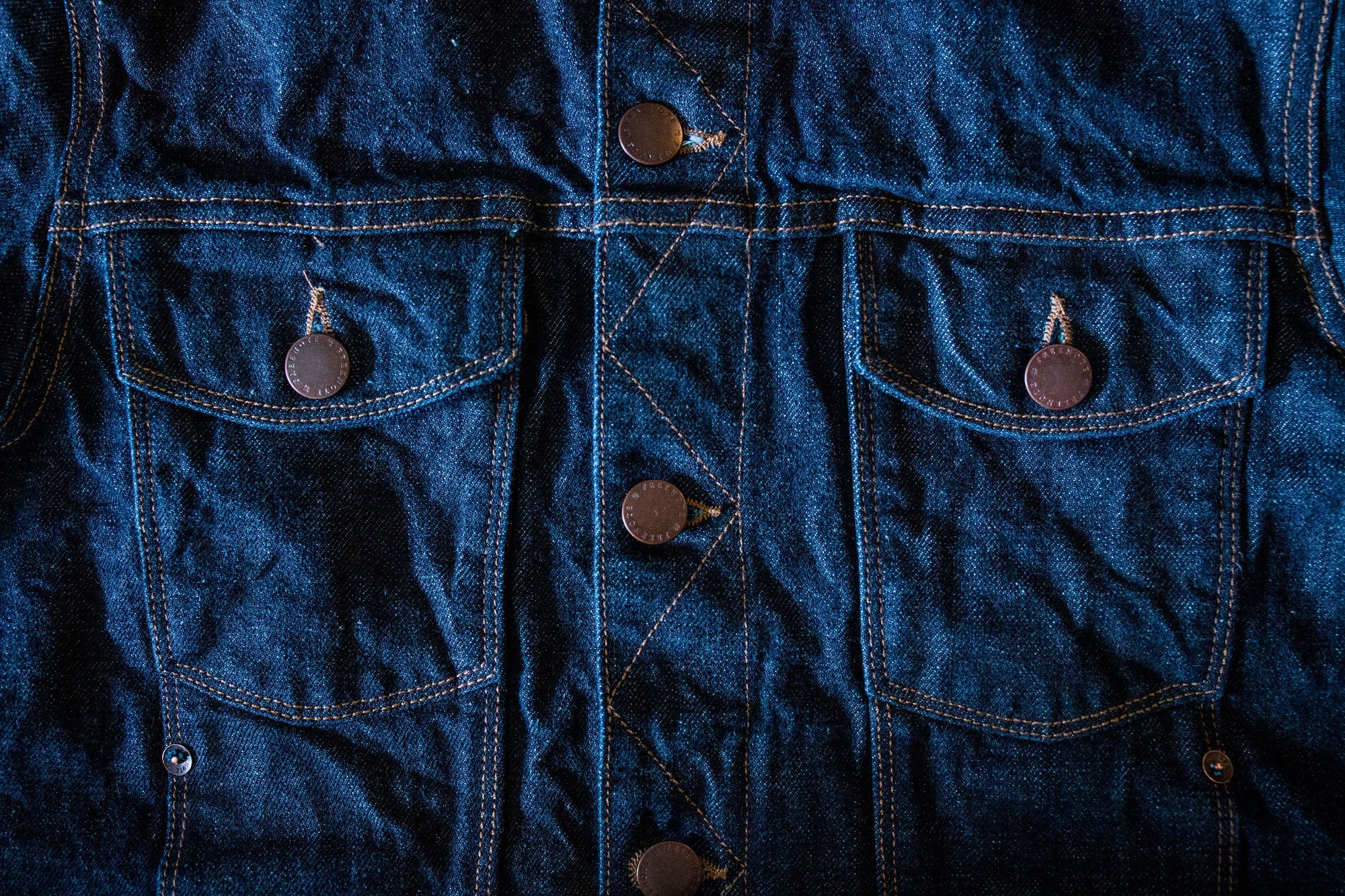 Freenote Cloth Classic Denim Jacket - 16 oz. Rinsed Denim
