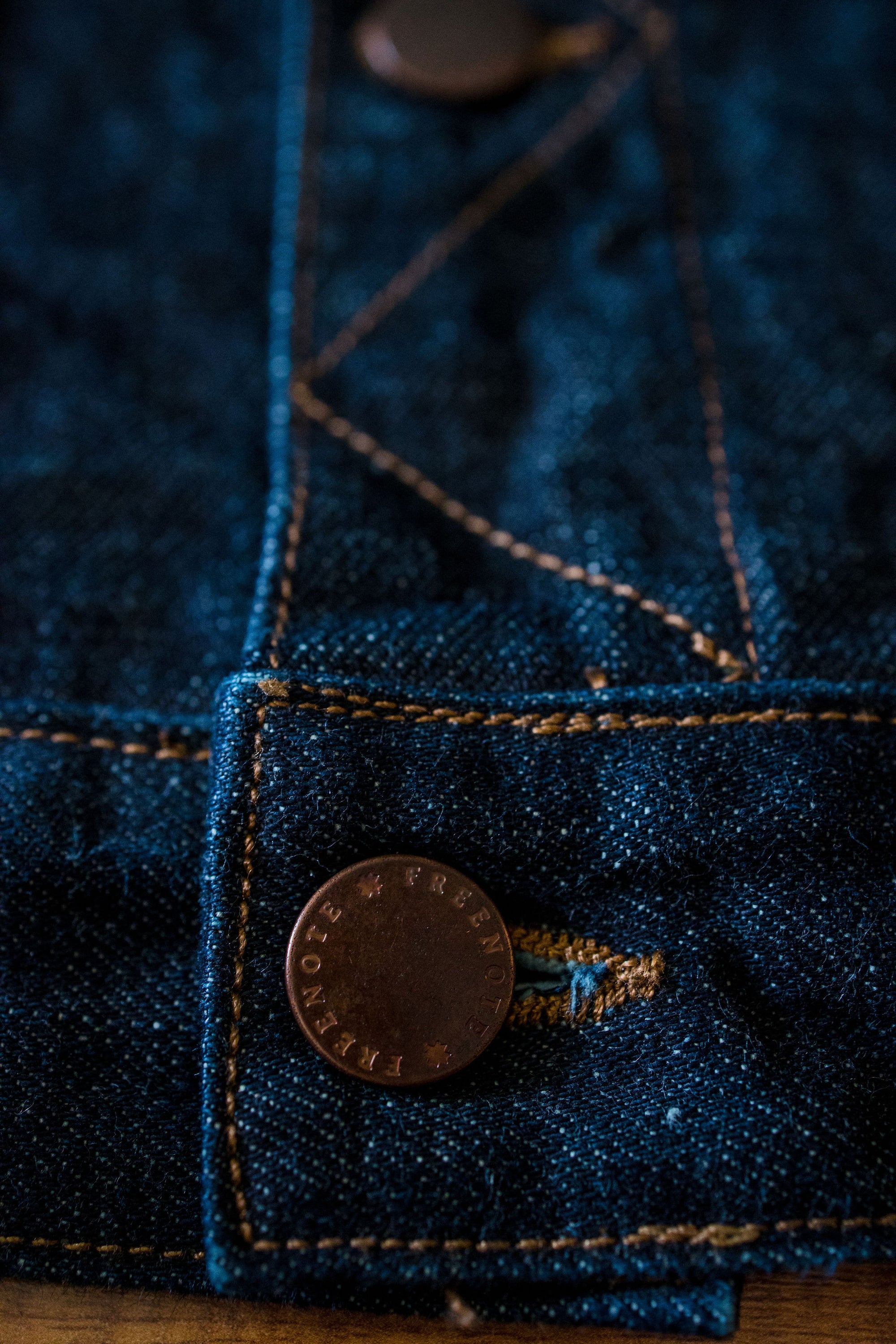 Freenote Cloth Classic Denim Jacket - 16 oz. Rinsed Denim