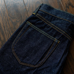Samurai S004JP 15oz Yamato Series Slim Tapered - back pocket detail