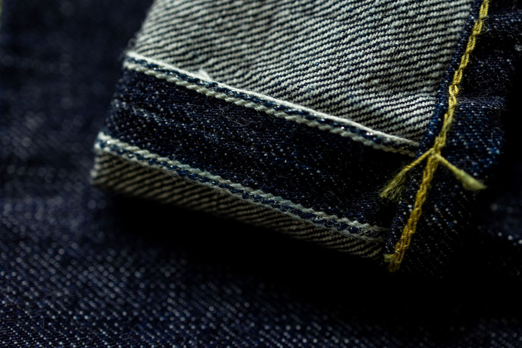 Samurai S004JP 15oz Yamato Series Slim Tapered - selvedge detail