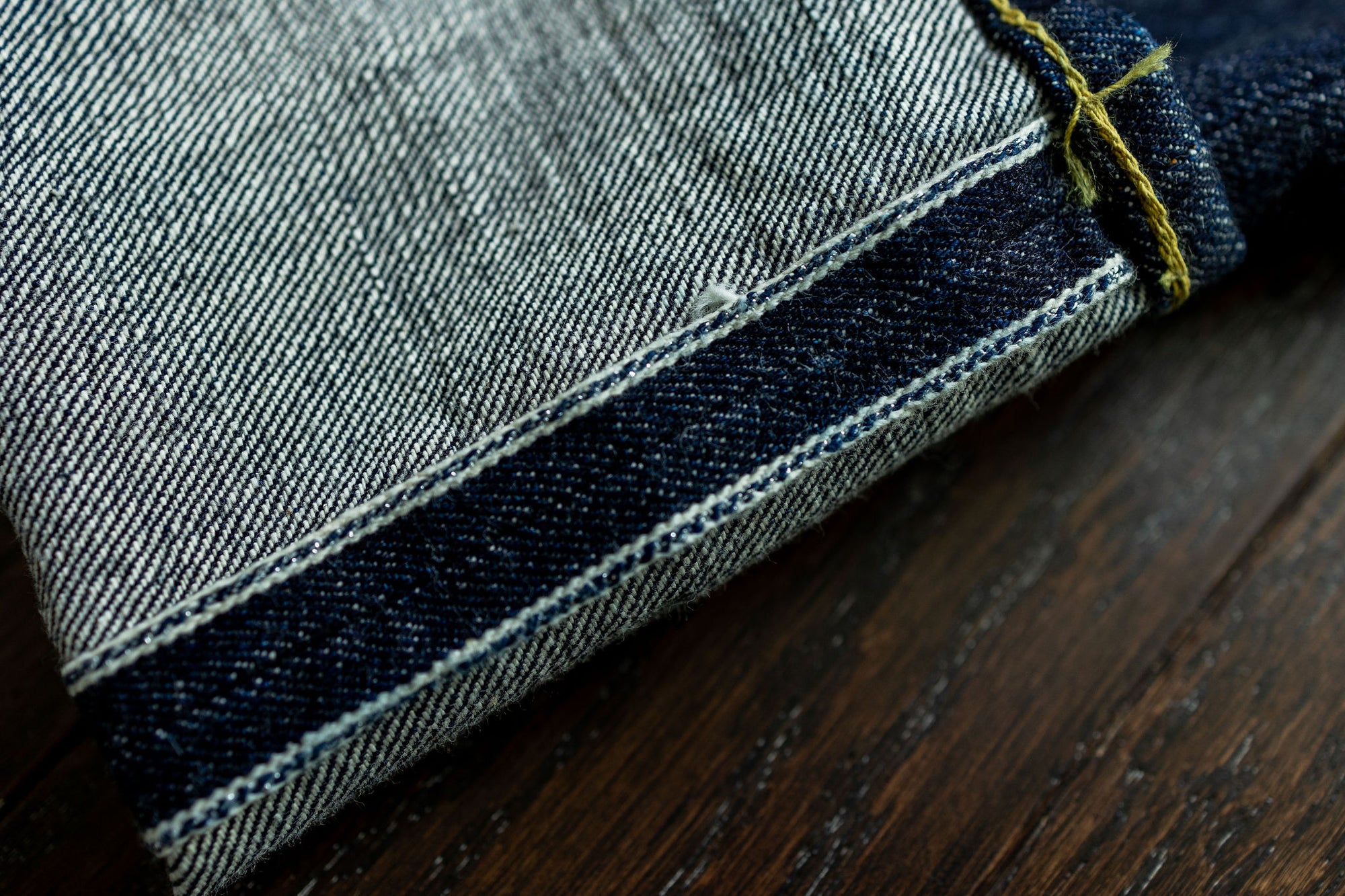 Samurai S004JP 15oz Yamato Series Slim Tapered - selvedge detail