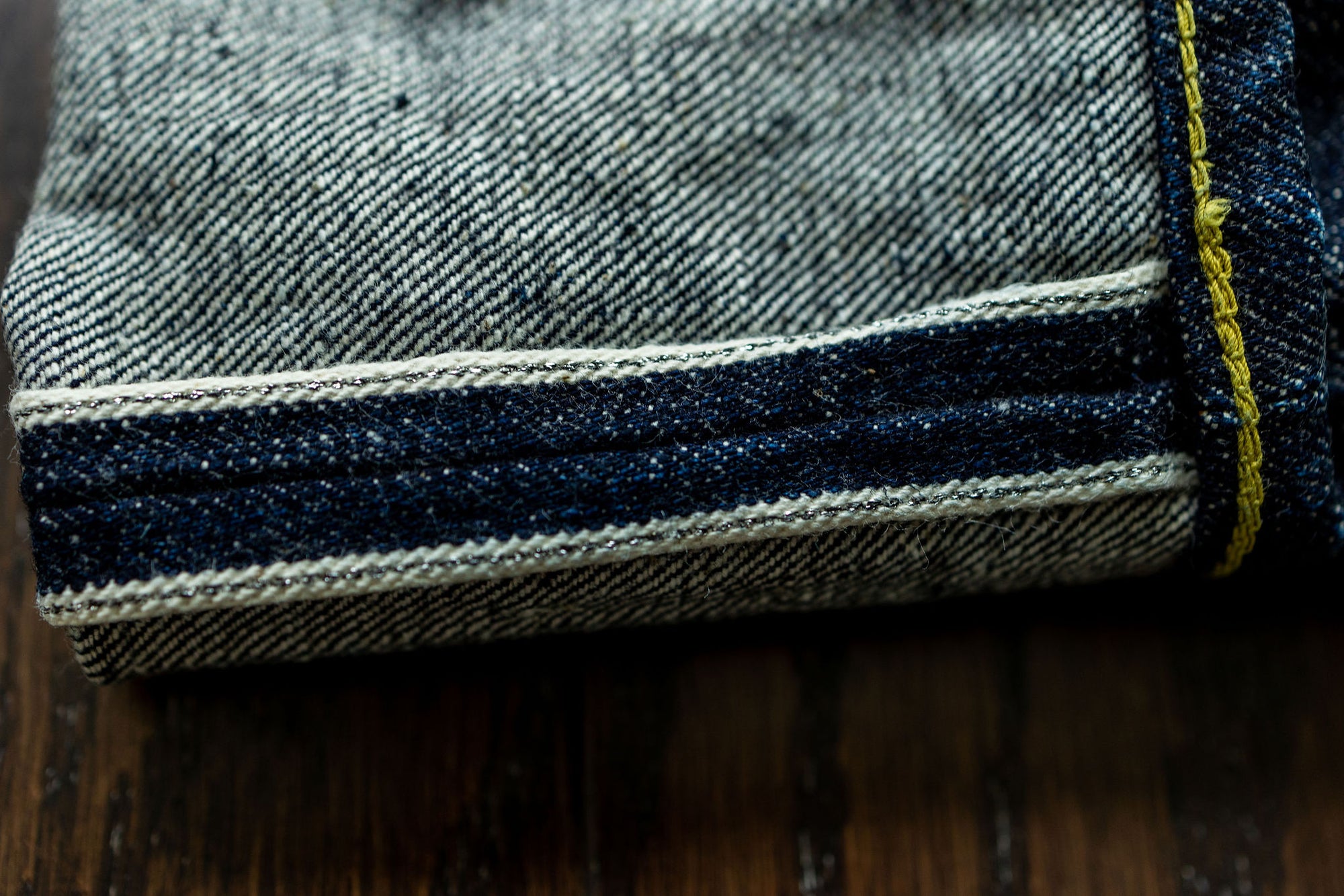 Samurai S0511XXII 15oz Otokogi Selvedge Slim Tapered - selvedge detail