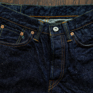 Samurai S0511XXII 15oz Otokogi Selvedge Slim Tapered - flat lay front