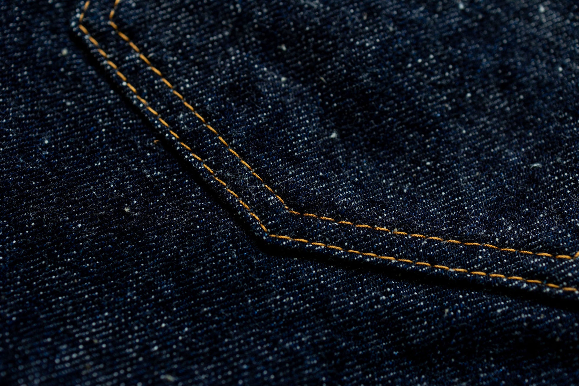Samurai S0511XXII 15oz Otokogi Selvedge Slim Tapered - back pocket detail
