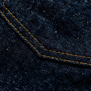 Samurai S0511XXII 15oz Otokogi Selvedge Slim Tapered - back pocket detail