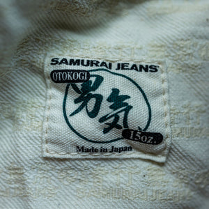 Samurai S0511XXII 15oz Otokogi Selvedge Slim Tapered - label detail