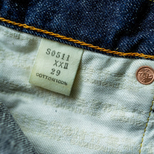 Samurai S0511XXII 15oz Otokogi Selvedge Slim Tapered - pocket bag detail