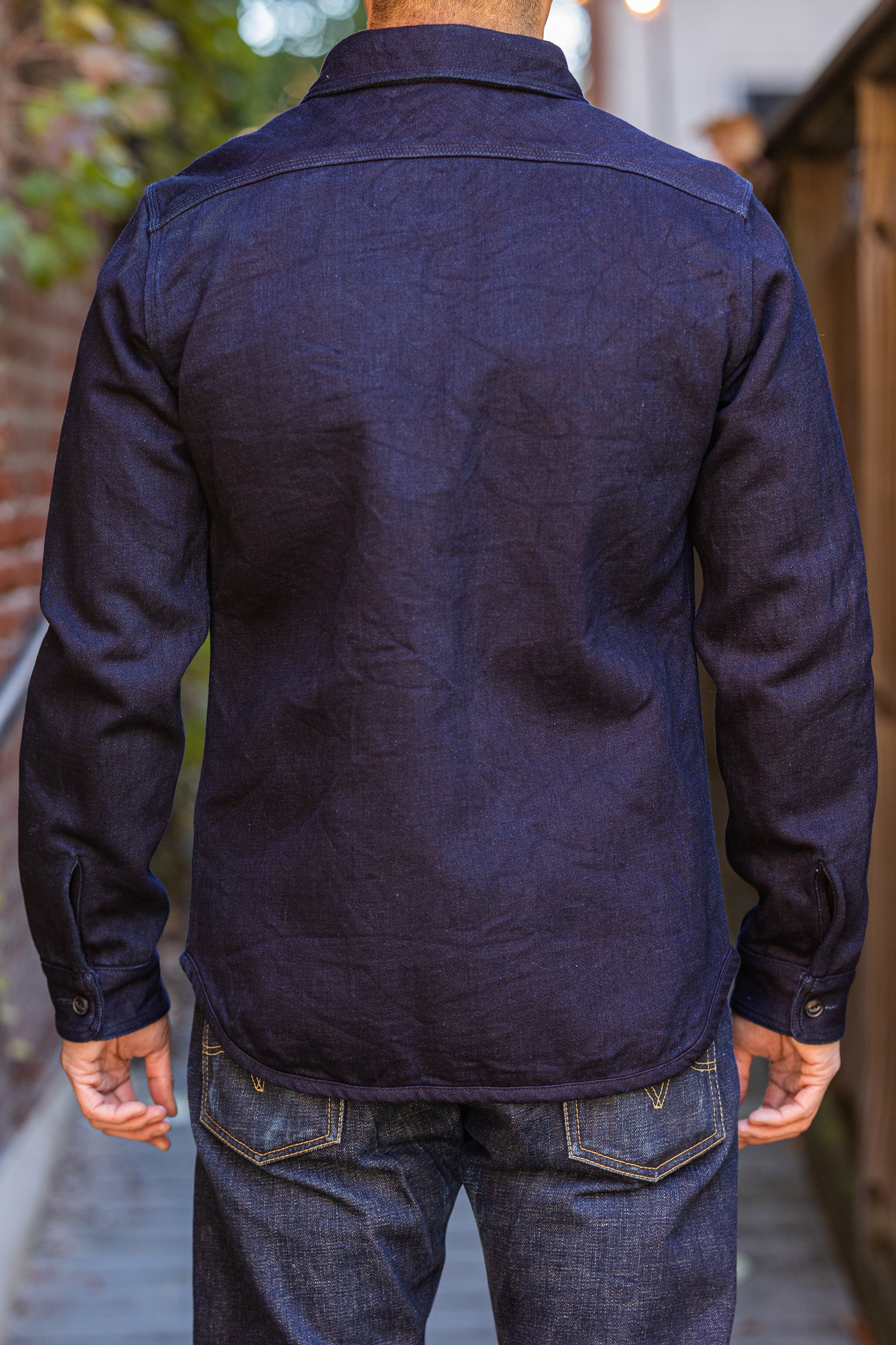 UES 502256 Tricotine Shirt - Indigo