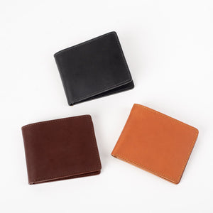 Obbi Good Label Kingsman Classic Bi Fold Wallet - Black - Three available wallet colors displayed on white background