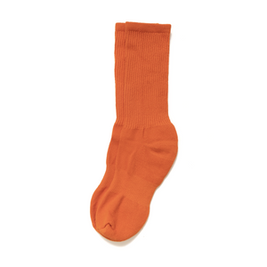 American Trench Mil-Spec Socks in orange laid flat