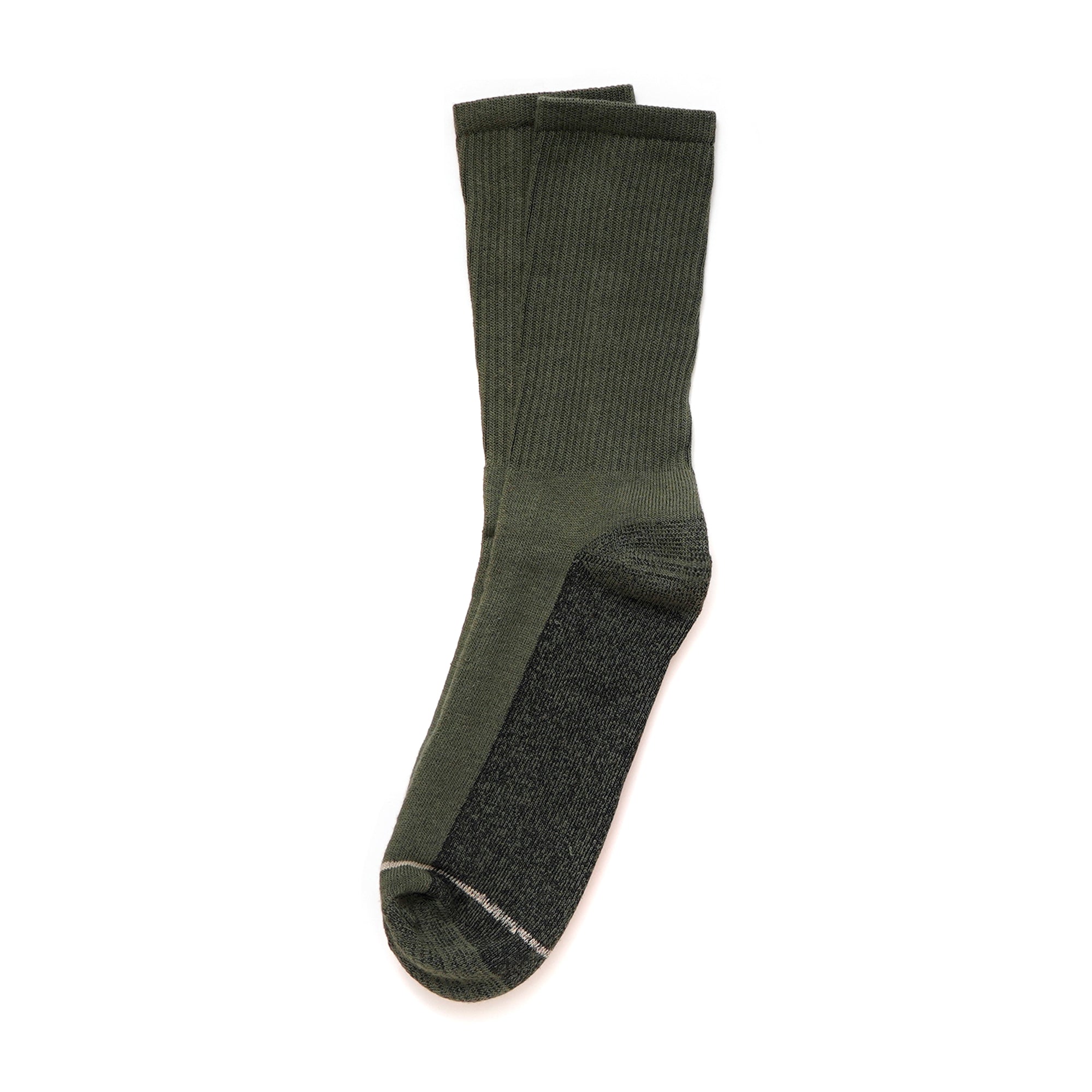 American Trench Silver Crew Socks